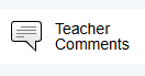 Teacher Comments Link